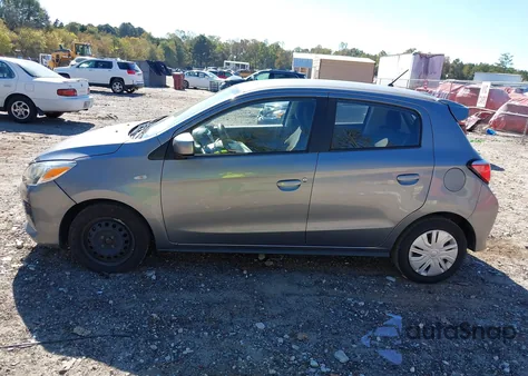 2021 Mitsubishi Mirage Carbonite Edition/Es/Le from USA, damaged, VIN ML32AUHJ2MH008735